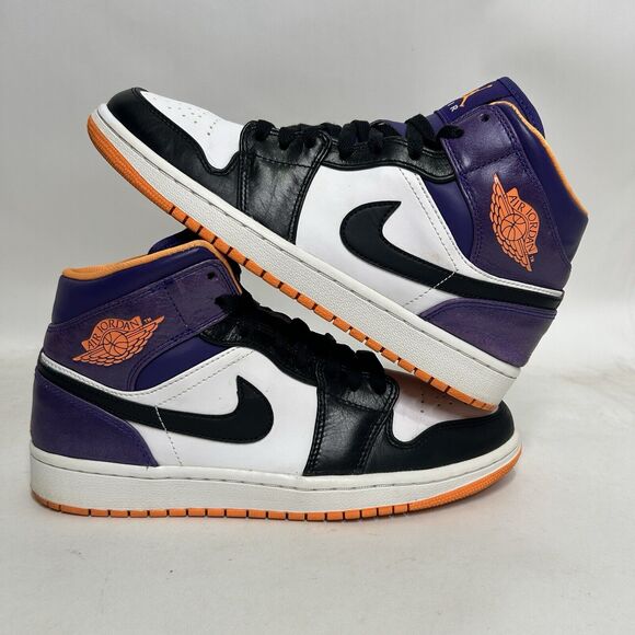 Nike Shoes Air Jordan 1 Mid Retro “Phoenix Suns” 2024 - Picture 1 of 9